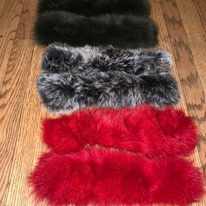 Fox Fur cuffs
